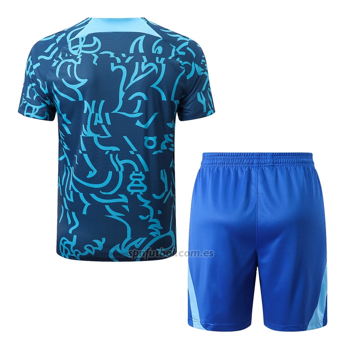 Chandal del Chelsea Manga Corta 2022-2023 Azul - Pantalon Corto